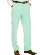  Polyester Slim Fit Mint