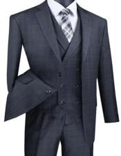  Big And Tall Solid Color Mens Plus Size Mens Suits For Big