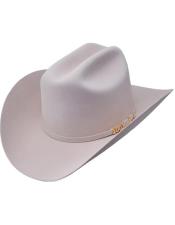 Serratelli Hat Company-100x Beaver Felt Comandant Cowboy Hat