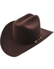  Serratelli 6X Amapola Chocolate 3 1/2 Brim Western Cowboy Hat all sizes