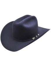 Serratelli 6X Amapola Black 3 1/2 Brim Western Cowboy Hat all sizes