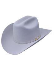  Serratelli 10X Cali Style Platinum 3 1/2 Brim Western Cowboy Hat all sizes