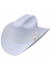  Serratelli 10X Cali Style White 4 Brim Western Cowboy Hat all sizes