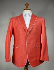  Mens Colorful Summer Linen Suit (Jacket) - Pastel Outfits Male - Pastel