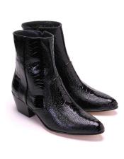  Mens Dress Ankle Boots Los Altos Boots Short Cowboy Boot - Western