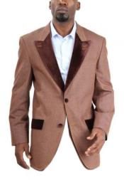  Style#-B6362 Mens Fashion Two Button Cotton Denim blazer