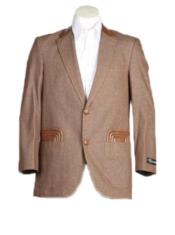  Style#-B6362 Mens 2 Button Denim Sport Coat Jacket 
