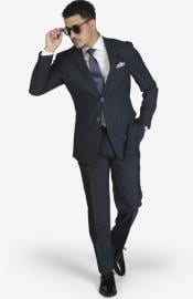  Mens Slim Fit Suit - Fitted Suit - Skinny Suit Mens Medium