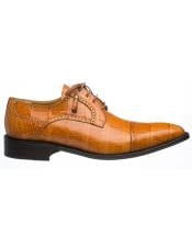  Brand Shoe Mens Light Cognac Color
