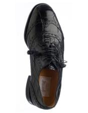  Brand Shoe Mens Black Color Genuine