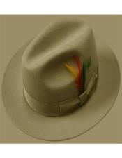  Mens 1920s Hats Untouchable Hat - Fedora Mens Hat Tan
