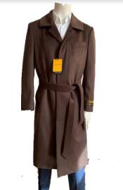  Mens Overcoat - Full Length Topcoat - Coat