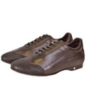  Mens Genuine Cat Shark and Calf Leather Rubber Sole Shoes