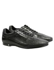  Mens Genuine Shark and Calf Leather Rubber Sole Shoes