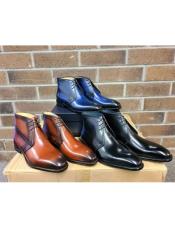  Mens KB509-11 Carrucci Leather Chukka Boots