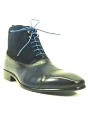  Mens KB524-11SC Carrucci Lace-up Suede Boots