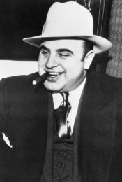 Al Capone Black Suit