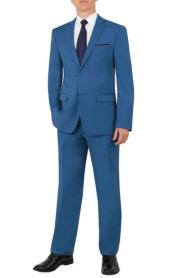  Mens Cobalt Blue Suit