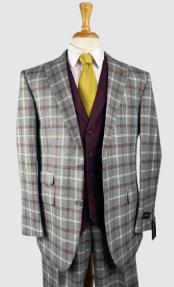  Plaid Suits - Peak Lapel 1920s