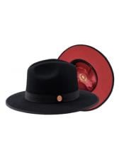  Hat With Red Bottom - Red Bottom Hats - Hat With Red