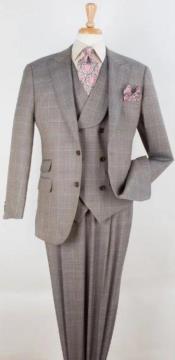  Wintage Suits - 1920s Suit - Trational Old Man Pattern - Peaky