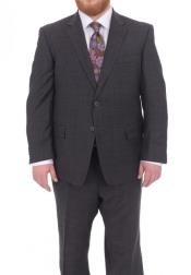  Suits For Big Belly Gray - Wool