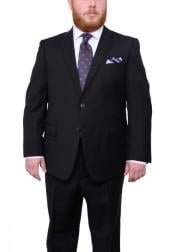  Suits For Big Belly Black - Wool