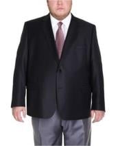  Suits For Big Belly Solid Black