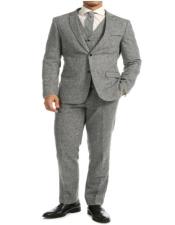  Mens Country Wedding Suits - Mens Country Wedding Attire - Grey