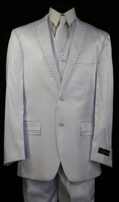  Mens Shiny Suit - Flashy Fashion Suit With Perfect for Wedding and