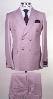  Mens Lilac Double Breasted Blazers -