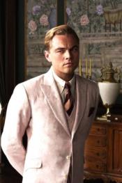  Great Gatsby Pink Suit + Shirt and Tie and Vest (Combo)