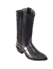  Mens Eel Cowboy Boot - "Grey" Boot