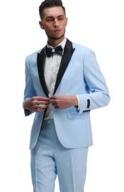  Light Blue Tuxedo - Baby Blue Tuxedo Wedding Tuxeod Suit