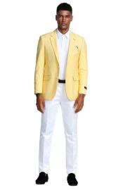 Mens Big and Tall Blazer - Big and Tall Lemon Sport Coat