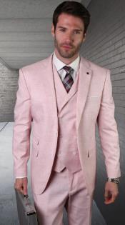  Mens Pink Suit - Pink Prom Suits - Wool