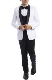  Designer Boys Suit - Designer Kids White Suit