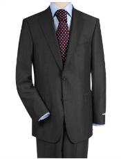  Mens 36 Long Suit - Size 36L Charcoal Gray Suit