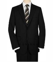  Mens 36 Long Suit - Size 36L Black Suit