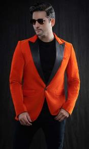  Kingsman Tuxedo Jacket - Kingsman Orange Tuxedo