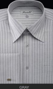  20 Inch Neck Dress Shirts in Gray
