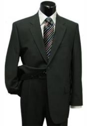  46r Suit Size - "Black" Mens Suits 46r