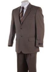  46r Suit Size - "Brown" Mens Suits 46r