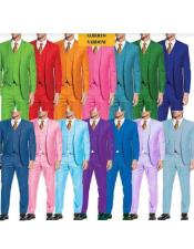  11 Colorful Suits $990 (We Picked The Colors Based of Availability)