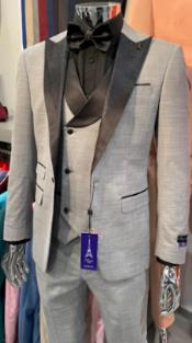  Suits Mens Suit Grey