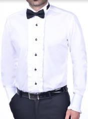  Mens Tuxedo Dress Shirt - Groom Shirt