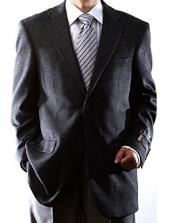 Charcoal Mens Winter Blazer - Cashmere and Winter Fabric Dress Jacket $99UP