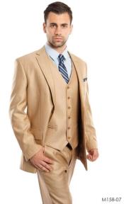  Size Mens Wheat Suit