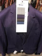  Mens Suit Purple
