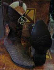  Mens Cowboy Boots Size 13 Brown